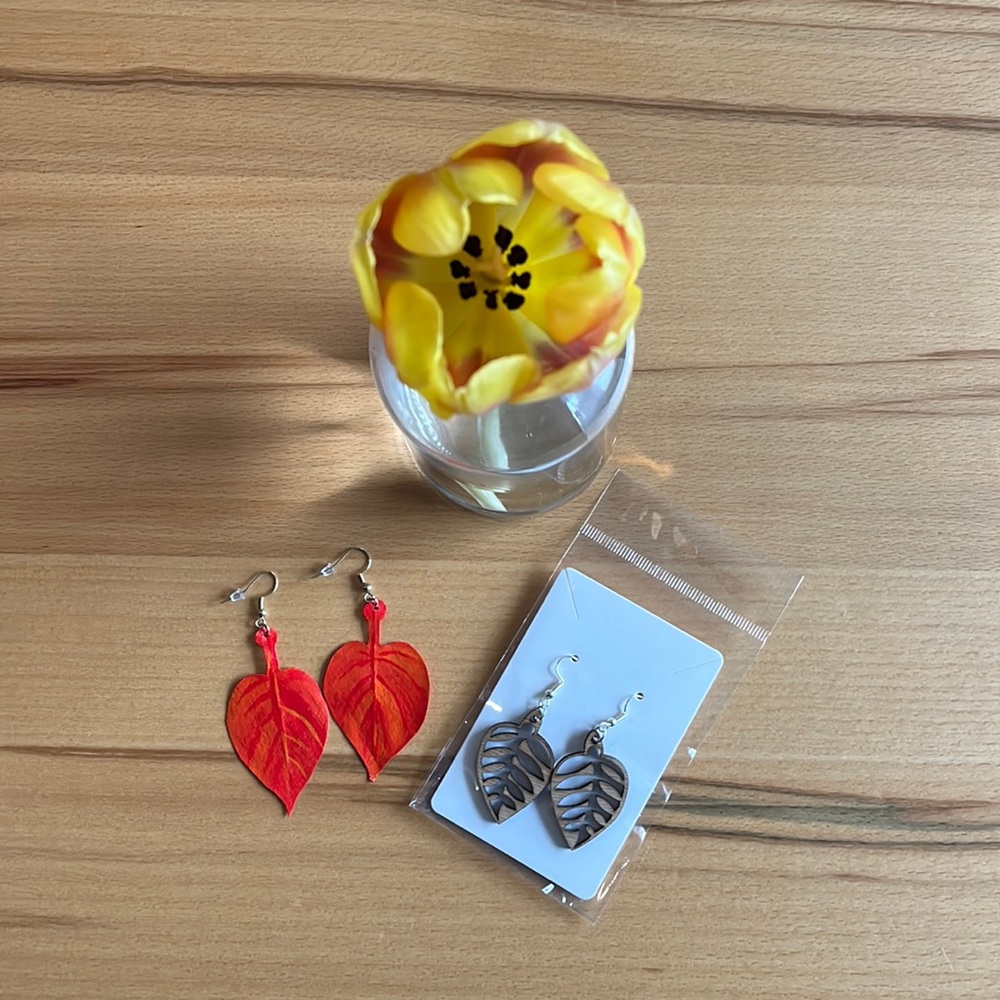 Eclectic Leaf Earrings